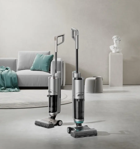 LX-HVC-Modern Upright Wet & Dry Vacuum Cleaner for Pet Hair – Smart Floor Washer with Roller Brush, LED Display, Self-Cleaning for Multi-Room Hard Floors